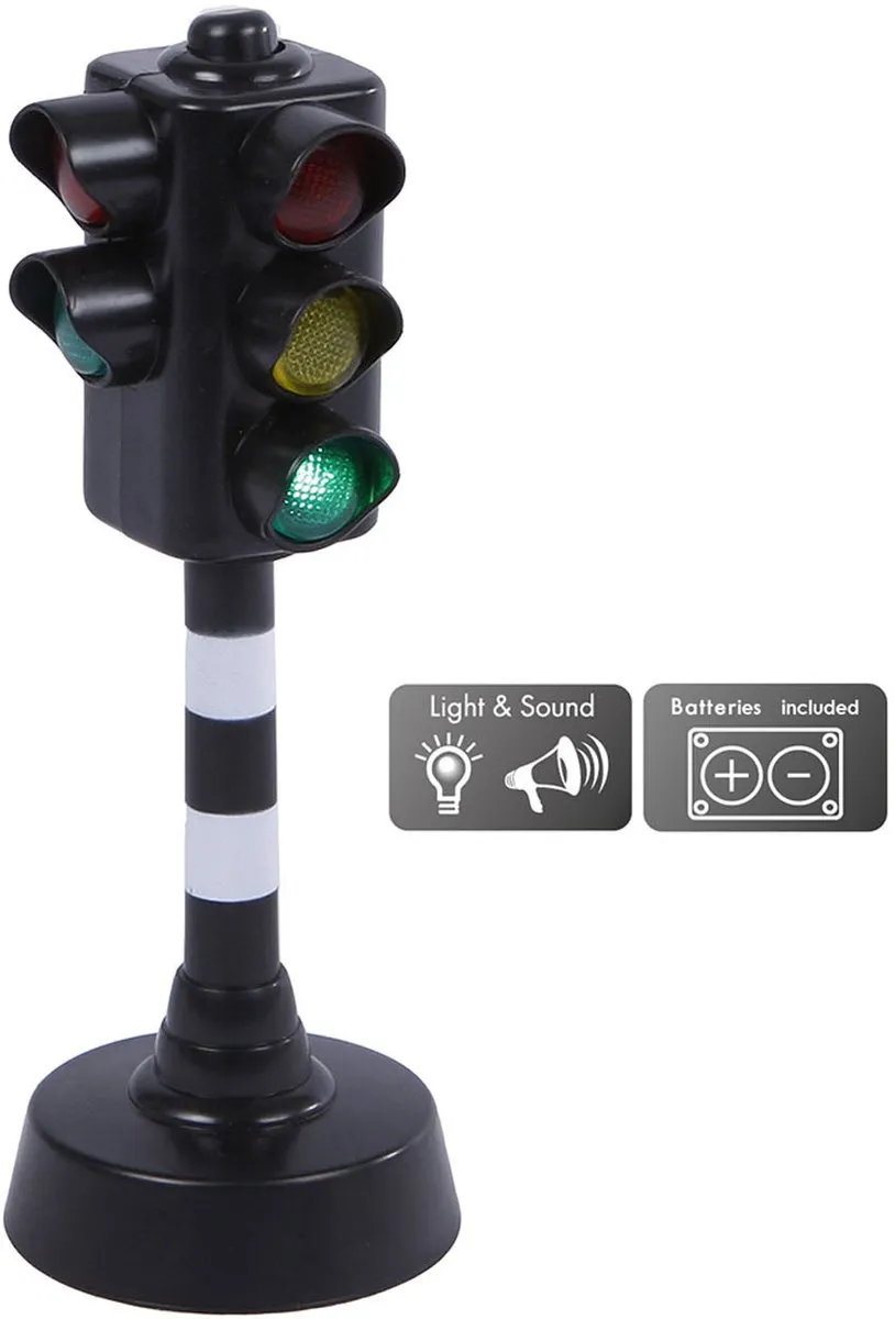 Kids Globe Stoplicht Voetgangers 570011 - Zwart