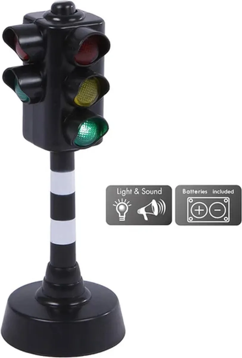 Kids Globe Stoplicht Voetgangers 570011 - Zwart