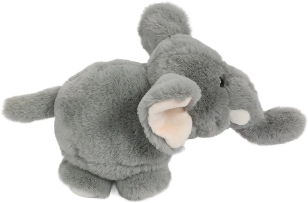 PIA Soft Toys Pluche Olifant Bal 15cm - Grijs