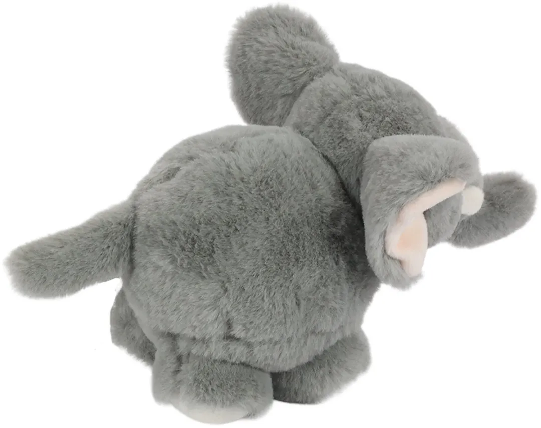 PIA Soft Toys Pluche Olifant Bal 15cm - Grijs