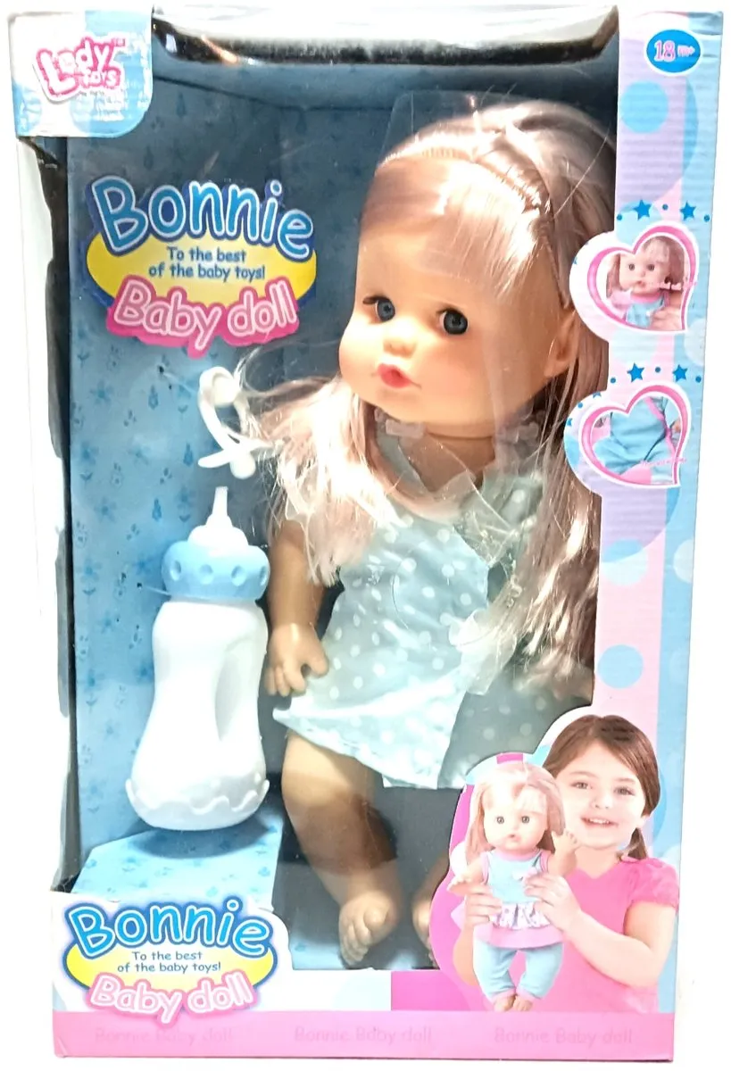 Ledy Toys Modepop - Wit/Blauw/Roz