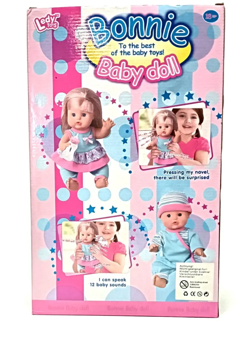 Ledy Toys Modepop - Wit/Blauw/Roz