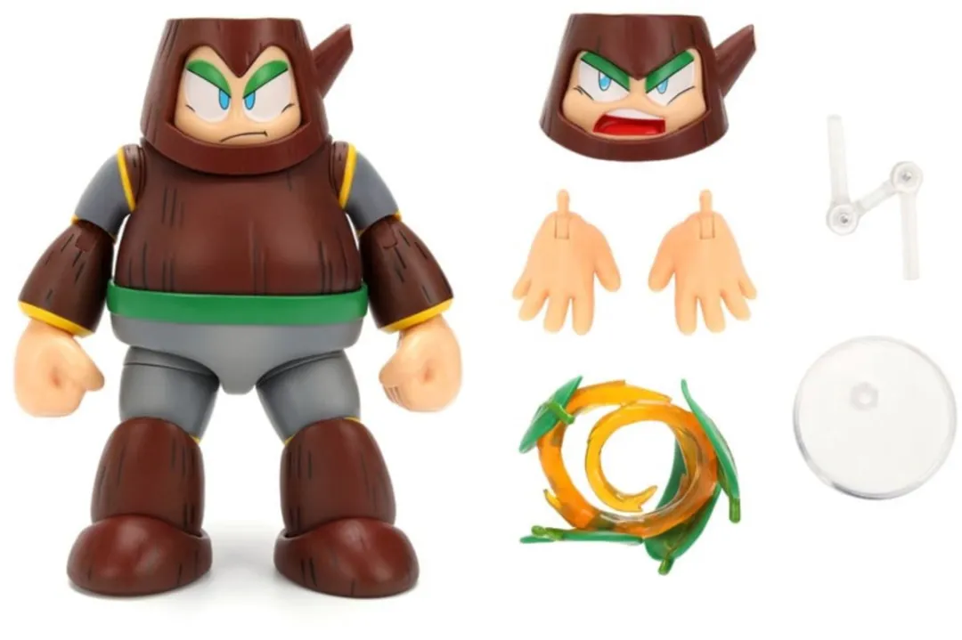 Jada Toys Mega Man Wood Man Actiefiguur