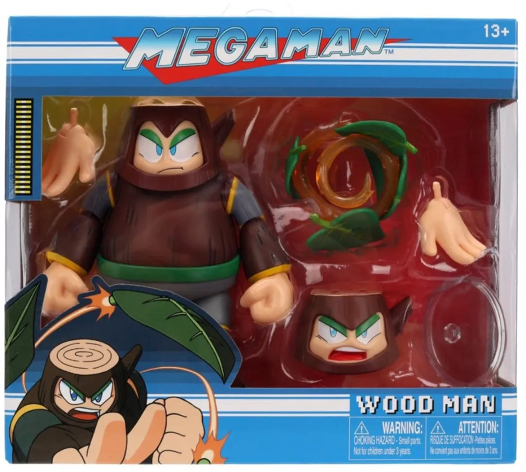 Jada Toys Mega Man Wood Man Actiefiguur - JADA253251035 - Multi