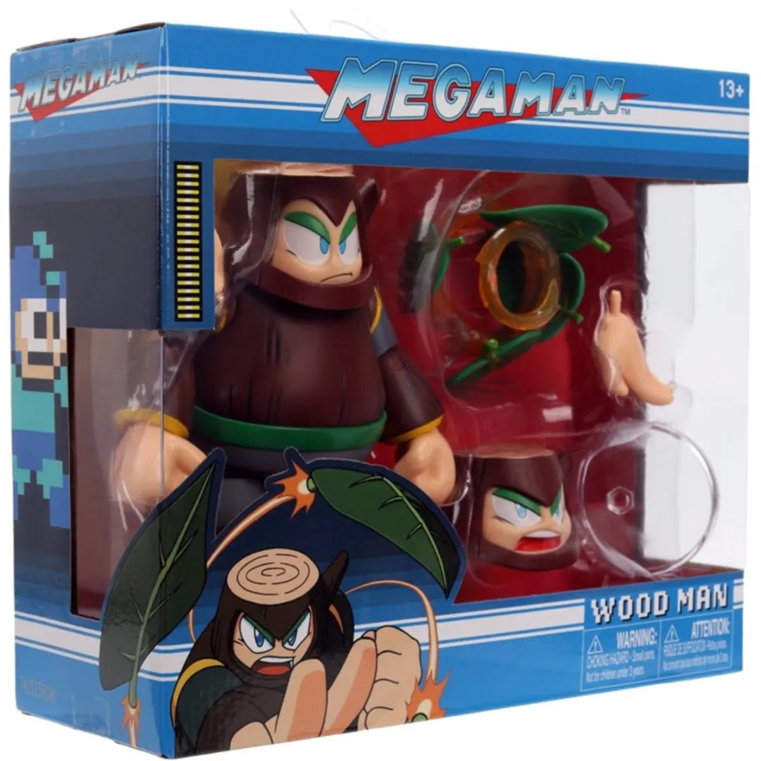 Jada Toys Mega Man Wood Man Actiefiguur - JADA253251035 - Multi