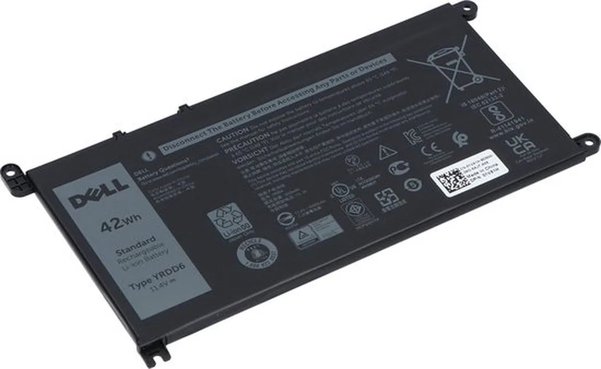 Dell Accu 3500mAh 42W 1VX1H - Laptop - afbeelding 6 van 6