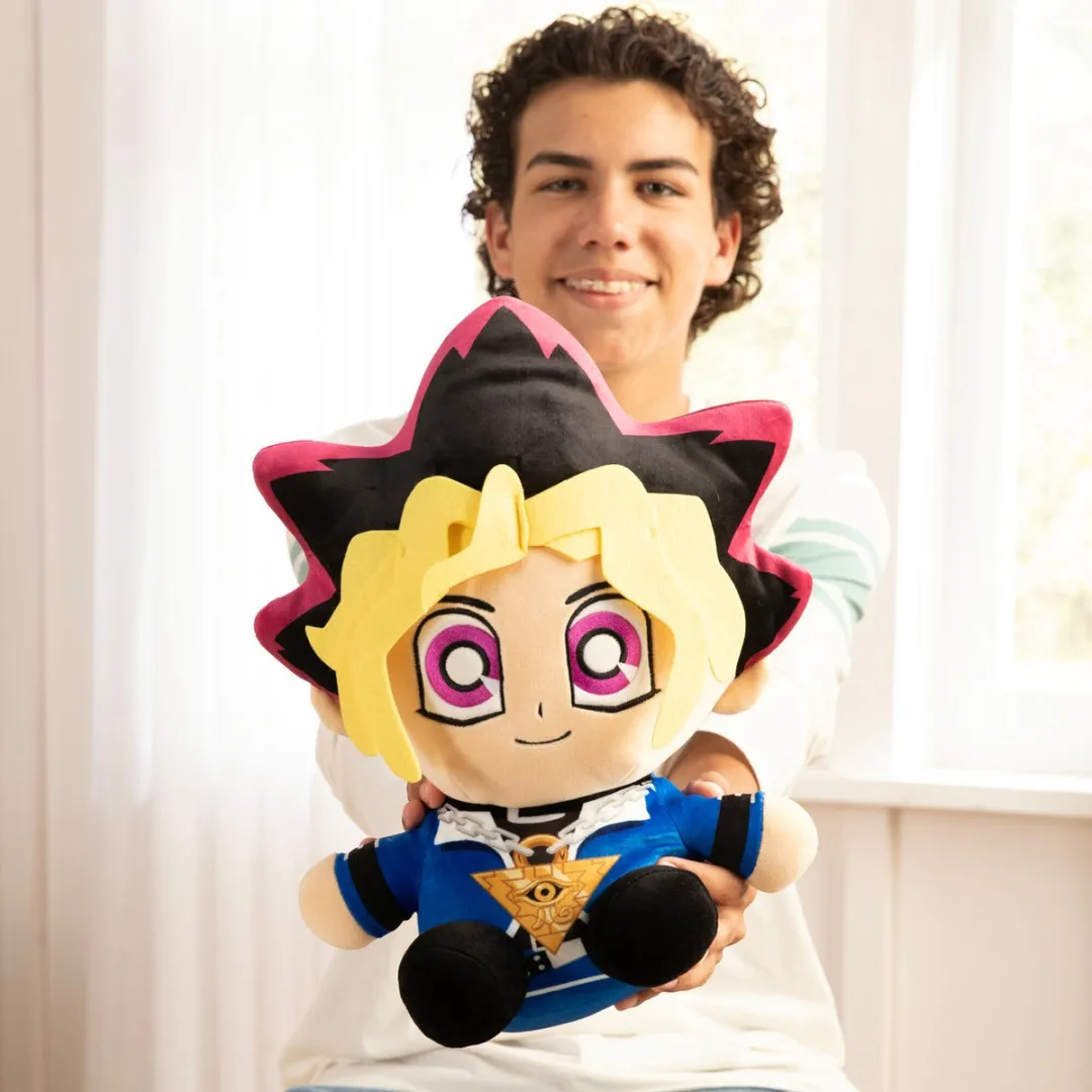 Tomy Mocchi Mocchi Yugi Muto Mega Pluche 37cm - Multicolor - afbeelding 6 van 6