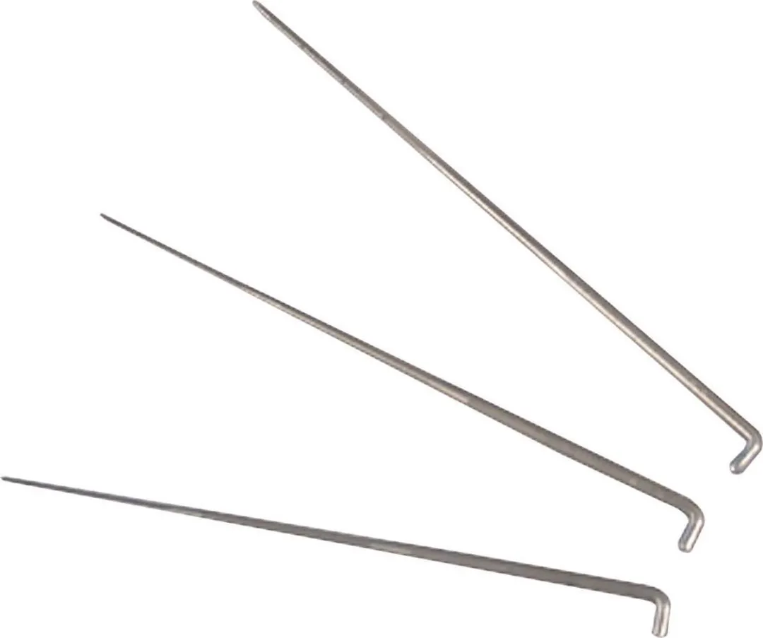 Creativ Company Viltnaalden Medium 10 Stuks - Zilver