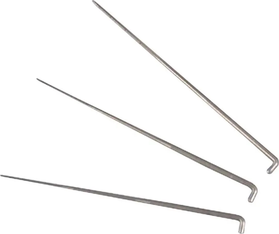 Creativ Company Viltnaalden Medium 10 Stuks - Zilver