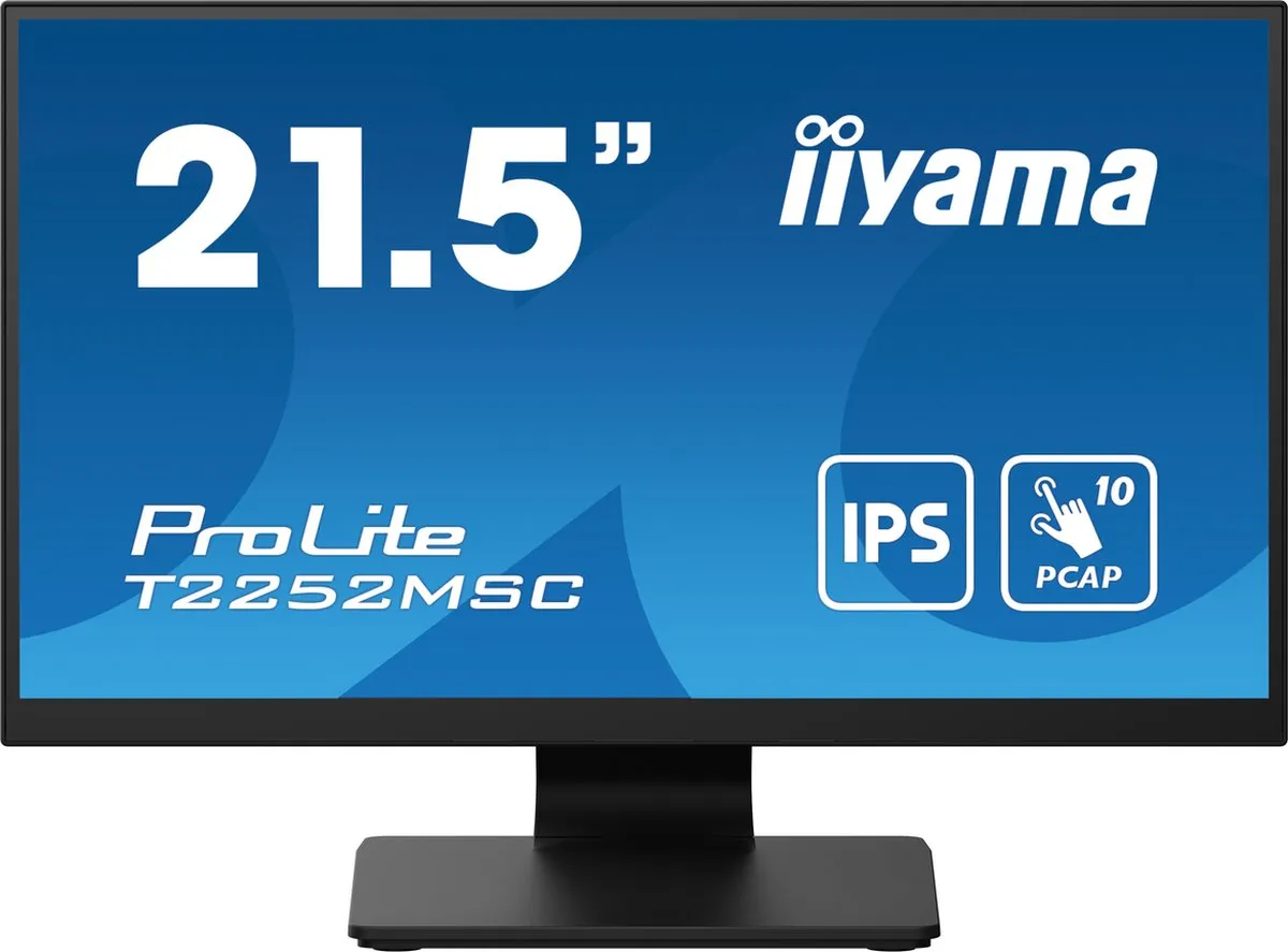 iiyama ProLite T2252MSC-B2 Touchscreen 22 Inch - Full HD - IPS