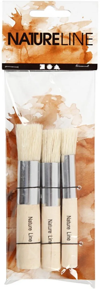 Creativ Company Nature Line Tamponeerkwasten Set