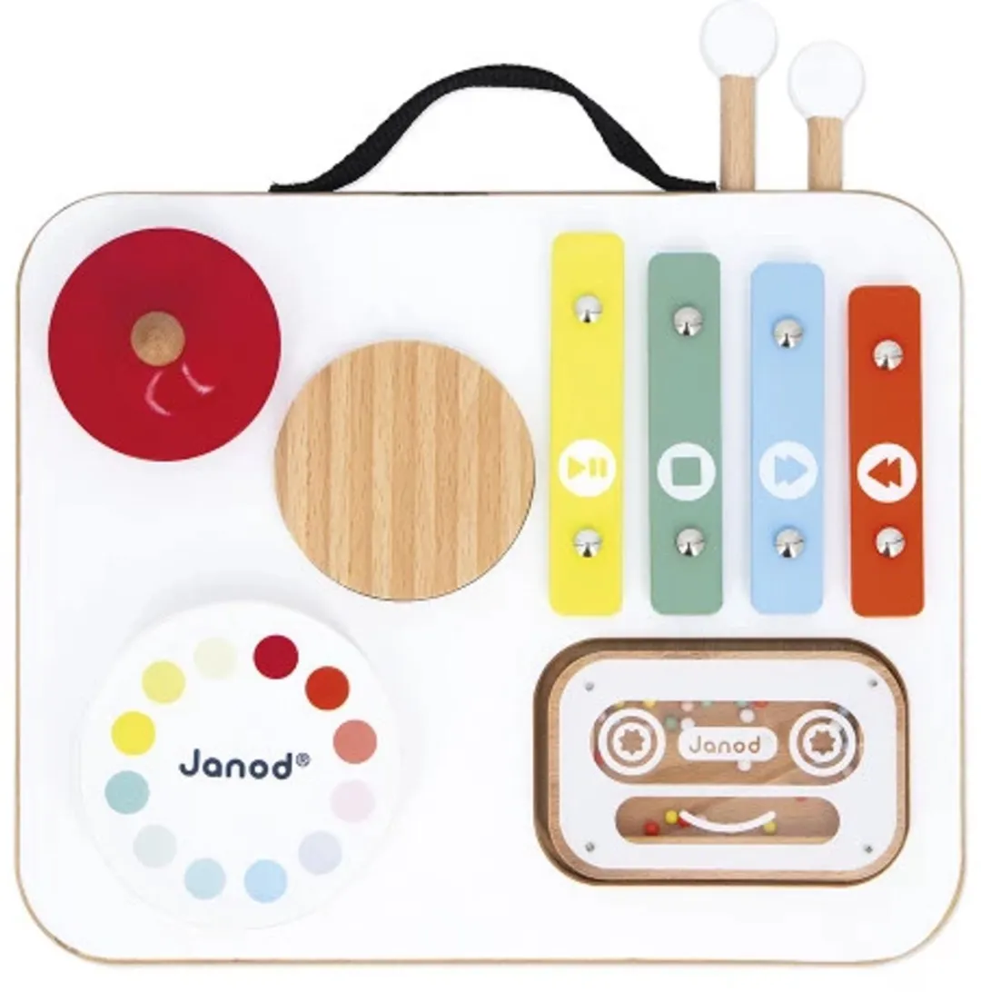Janod Confetti Muziektafel - Multicolor - afbeelding 6 van 6
