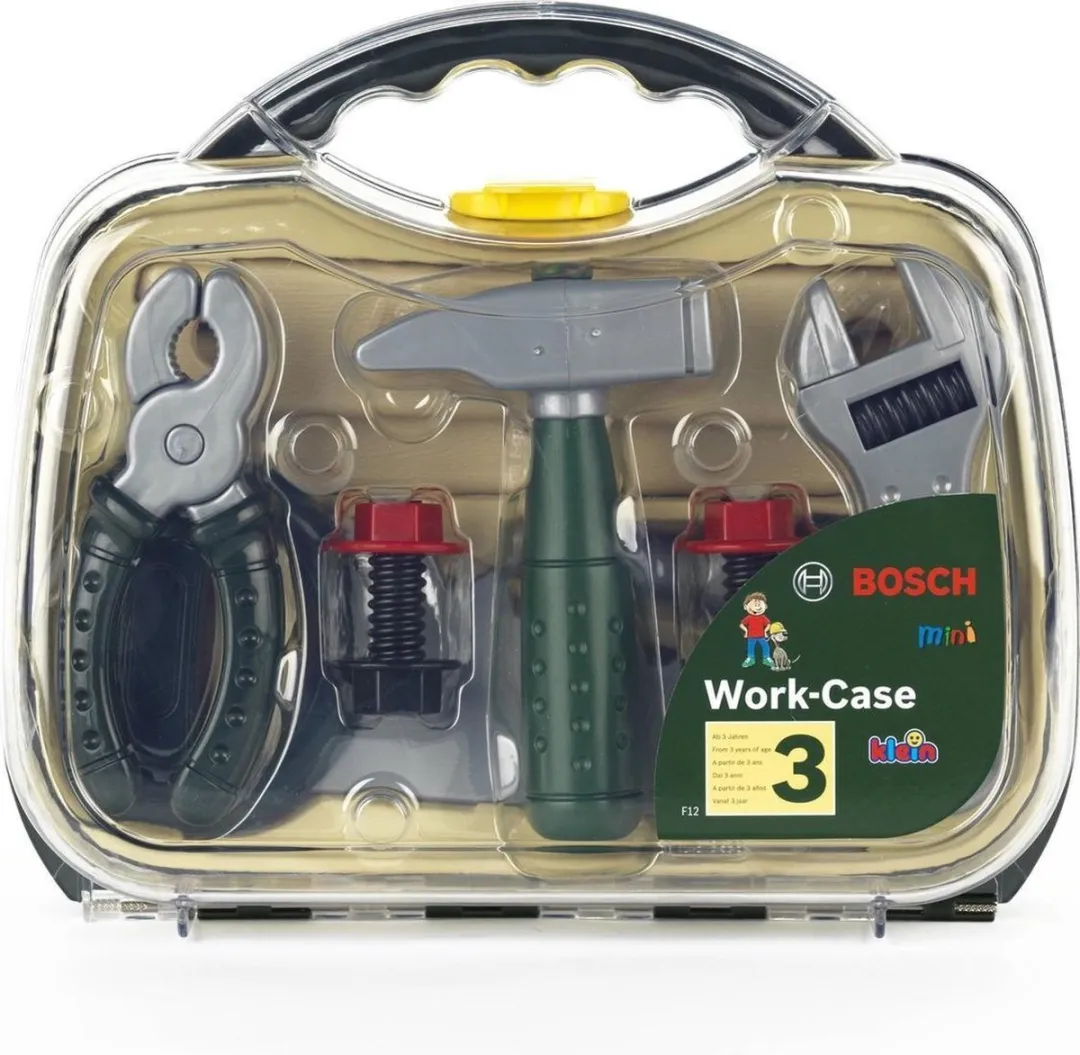 Klein Toys Bosch Speelgoed Gereedschapskoffer - Donkergroen