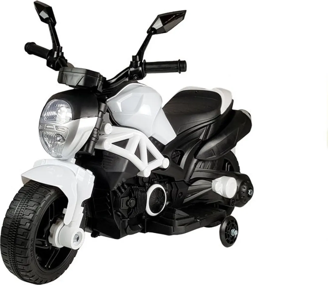 Lean Toys GTM1188 Elektrische Naked Bike - Wit