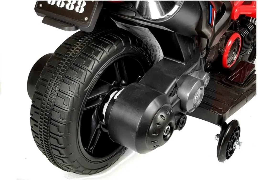 Lean Toys GTM1188 Elektrische Naked Bike - Wit