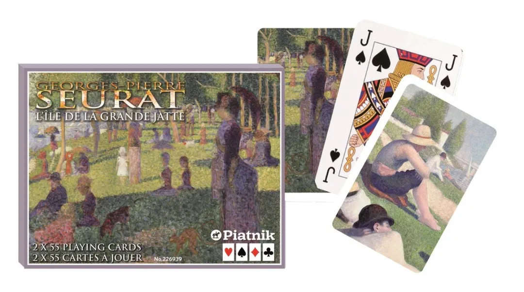 Piatnik Seurat Speelkaarten - Dubbeldekker.