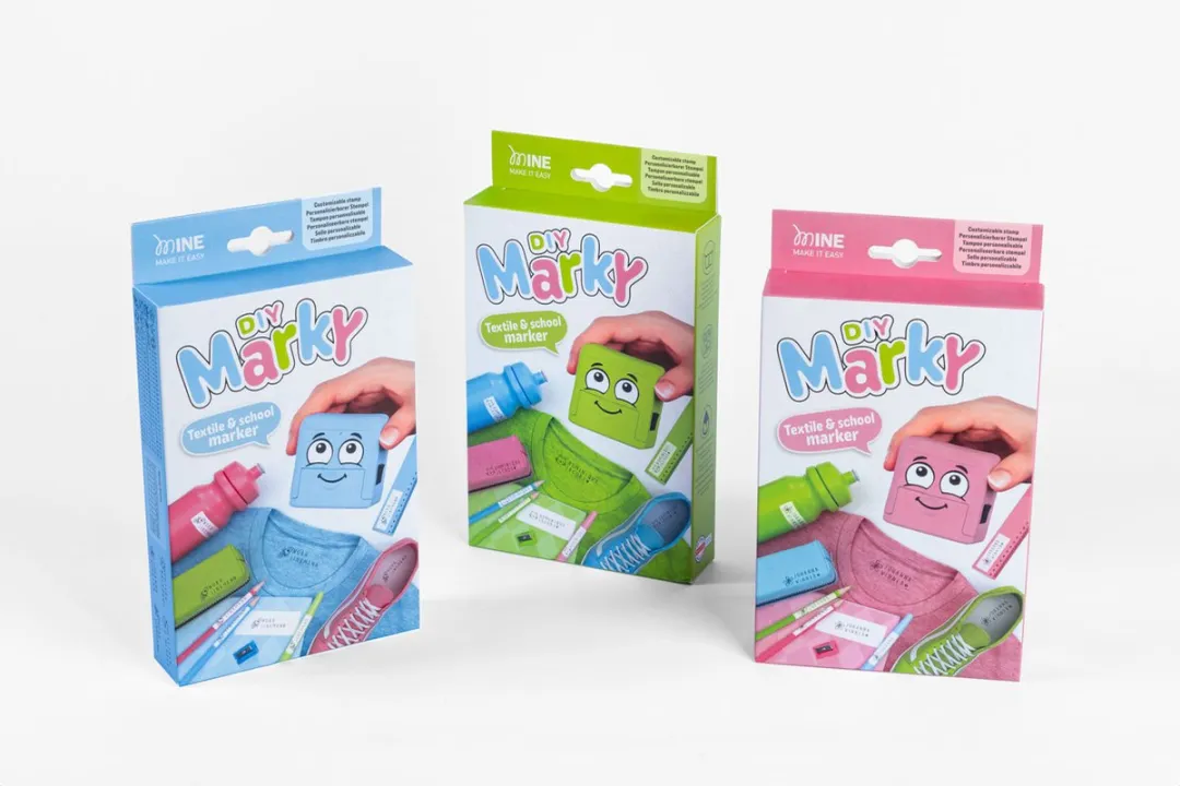 Colop Marky Textielstempelset - Pastelroze