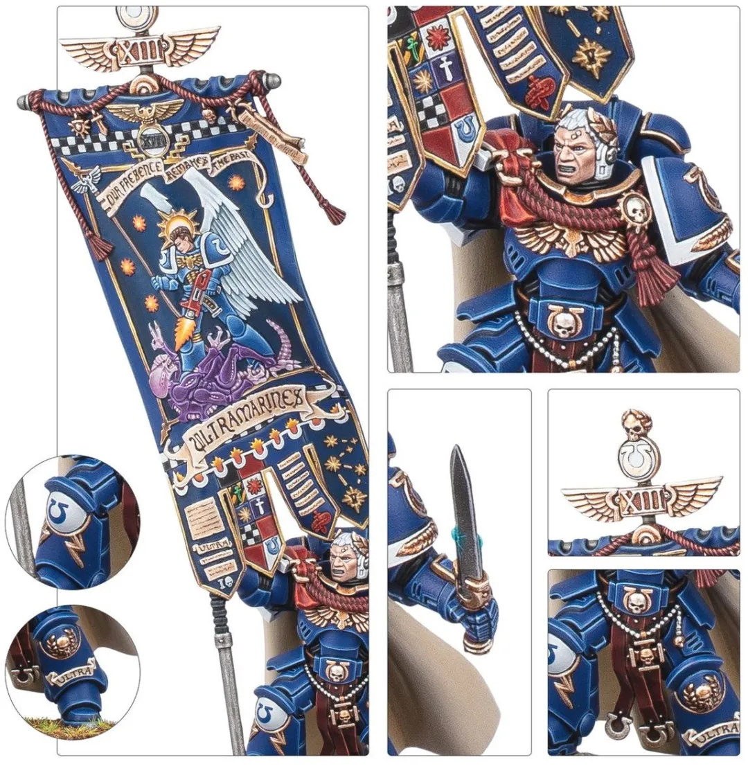 Warhammer 40k 40.000 - Ultramarines - Victrix Honour Guard - 55-75