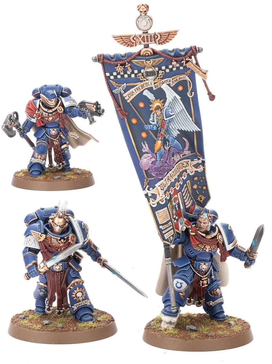 Warhammer 40k 40.000 - Ultramarines - Victrix Honour Guard - 55-75
