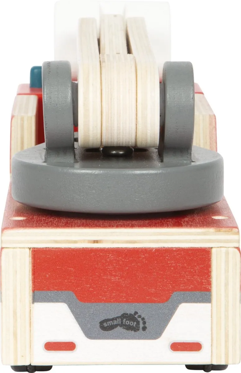 Small Foot Houten Brandweerwagen met Ladder 12638 - Multikleur - afbeelding 3 van 6
