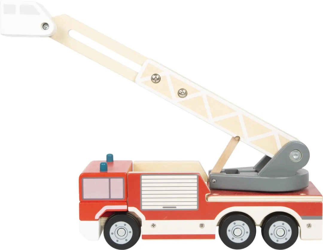 Small Foot Houten Brandweerwagen met Ladder 12638 - Multikleur - afbeelding 5 van 6