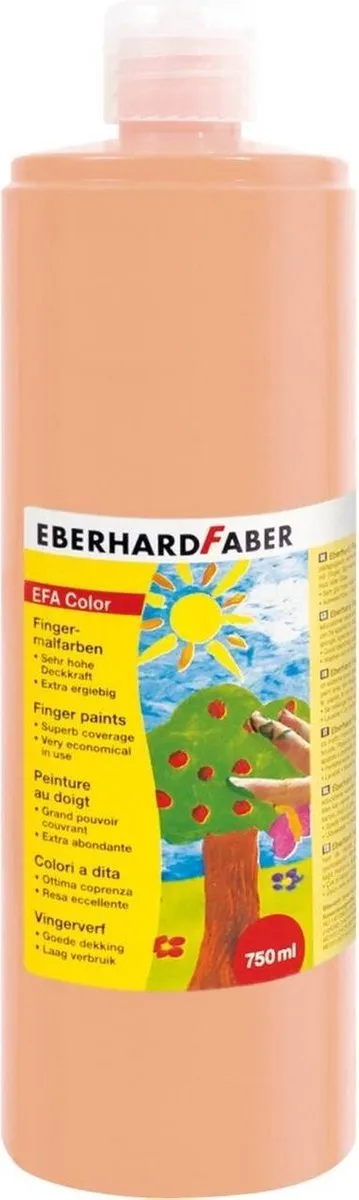Eberhard Faber EFAColor Vingerverf Beige 750ml