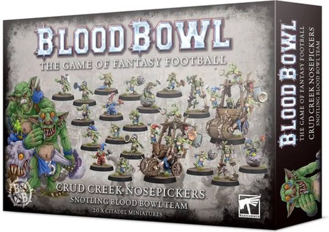 Games Workshop Blood Bowl Crud Creek Nosepickers Team