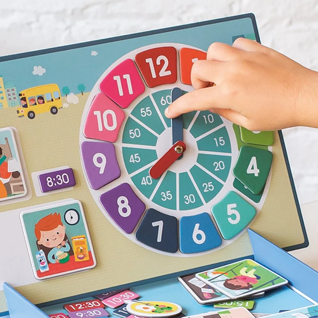 Apli Kids Leren Klokkijken Magneetspel 18573 - 96 Magneten - afbeelding 6 van 6