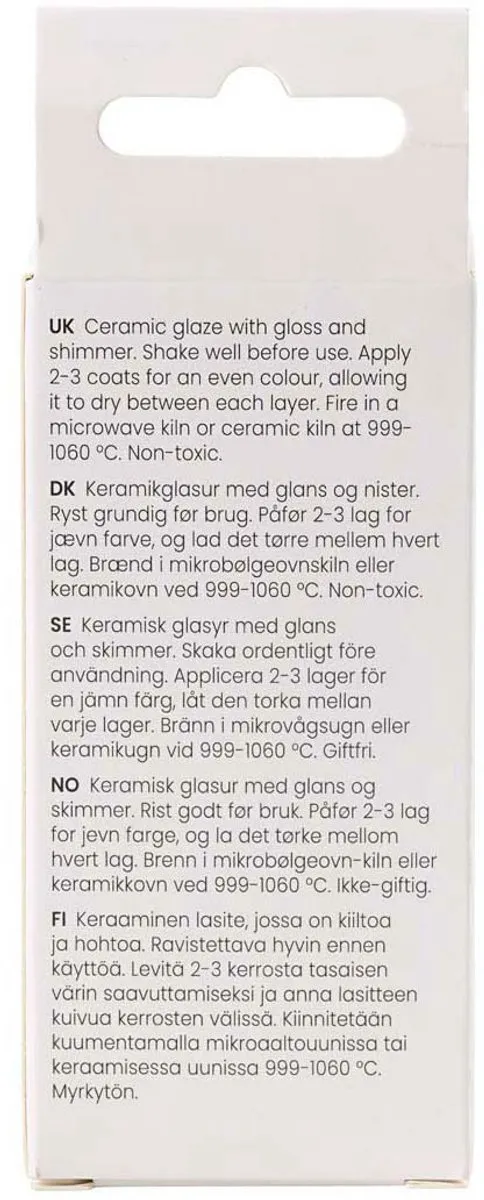 Creativ Company Keramiek Glazuur Pinky 60ml - Multicolor