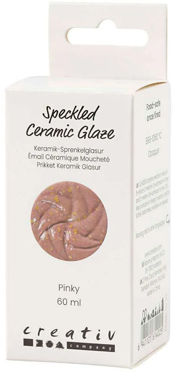 Creativ Company Keramiek Glazuur Pinky 60ml - Multicolor