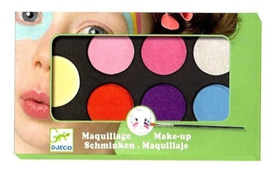 Djeco Schminkset - 6 Kleuren - Multi - afbeelding 4 van 4