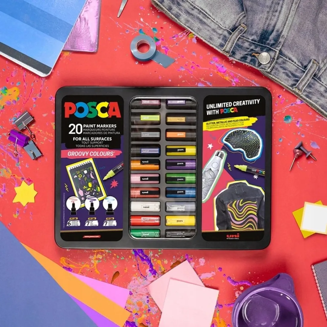 Posca Markers 20 Stuks - Multicolor