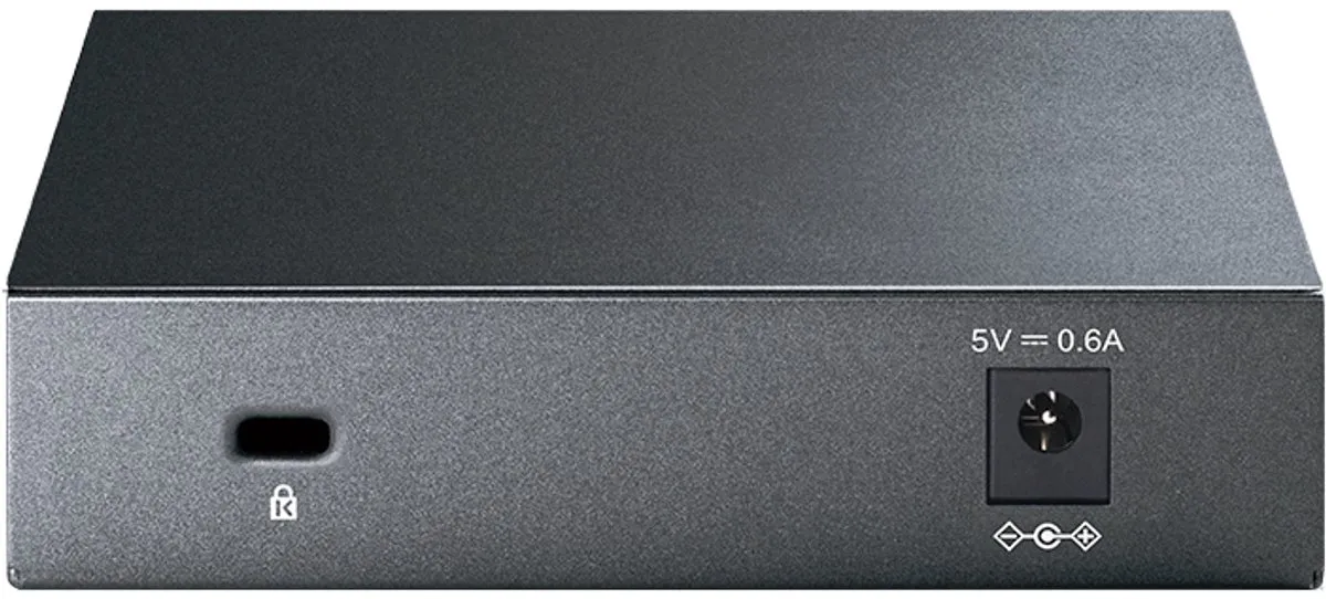 TP-Link TL-SG105S Netwerk Switch 5 PoE-poorten - Zwart - afbeelding 6 van 6
