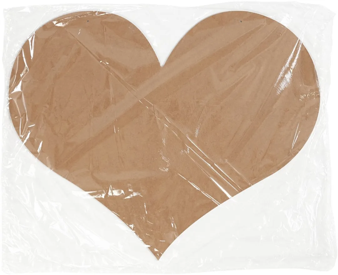 Creativ Company MDF Hart 50x40cm - Bruin