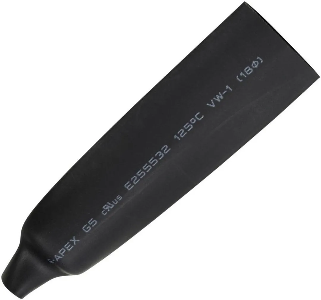 Tru Components Krimpkous 18mm Zwart - 5m