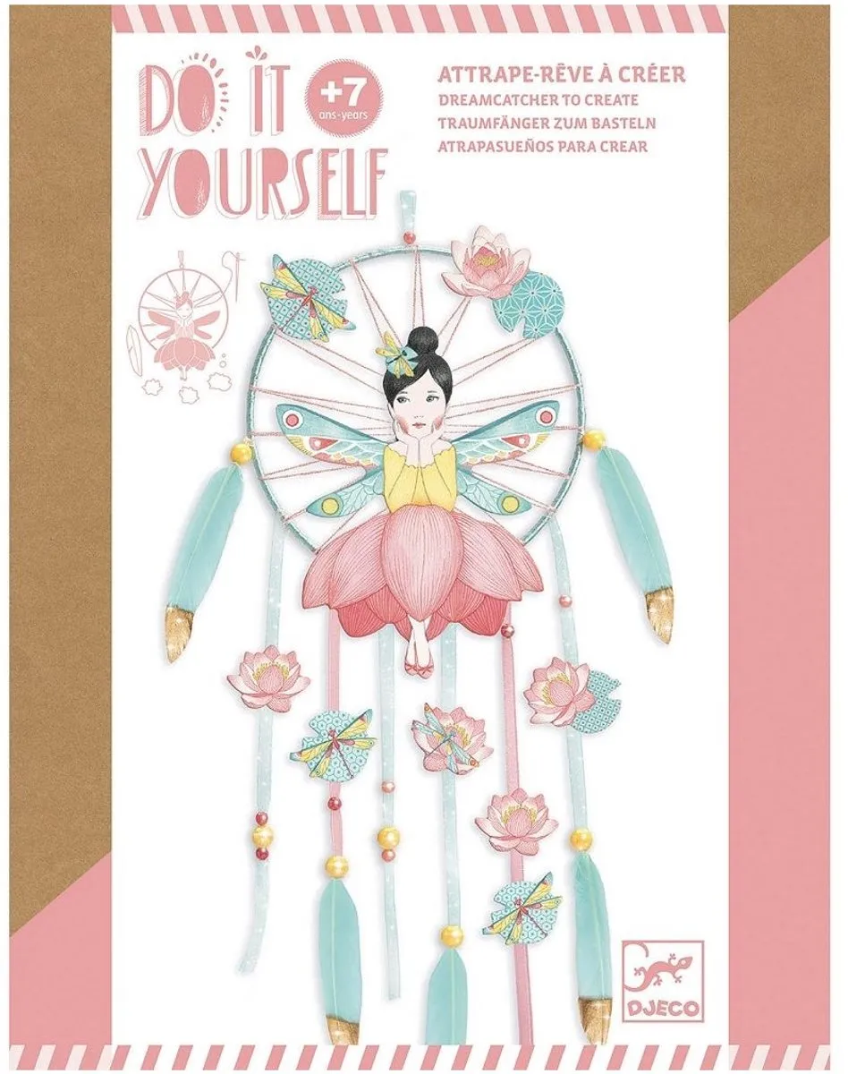 Djeco Lotus Fairy Knutselset - Multicolor - 15 Stuks