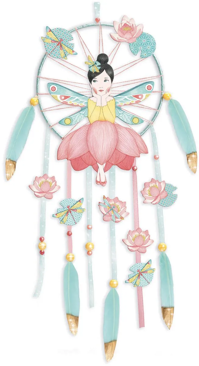 Djeco Lotus Fairy Knutselset - Multicolor - 15 Stuks