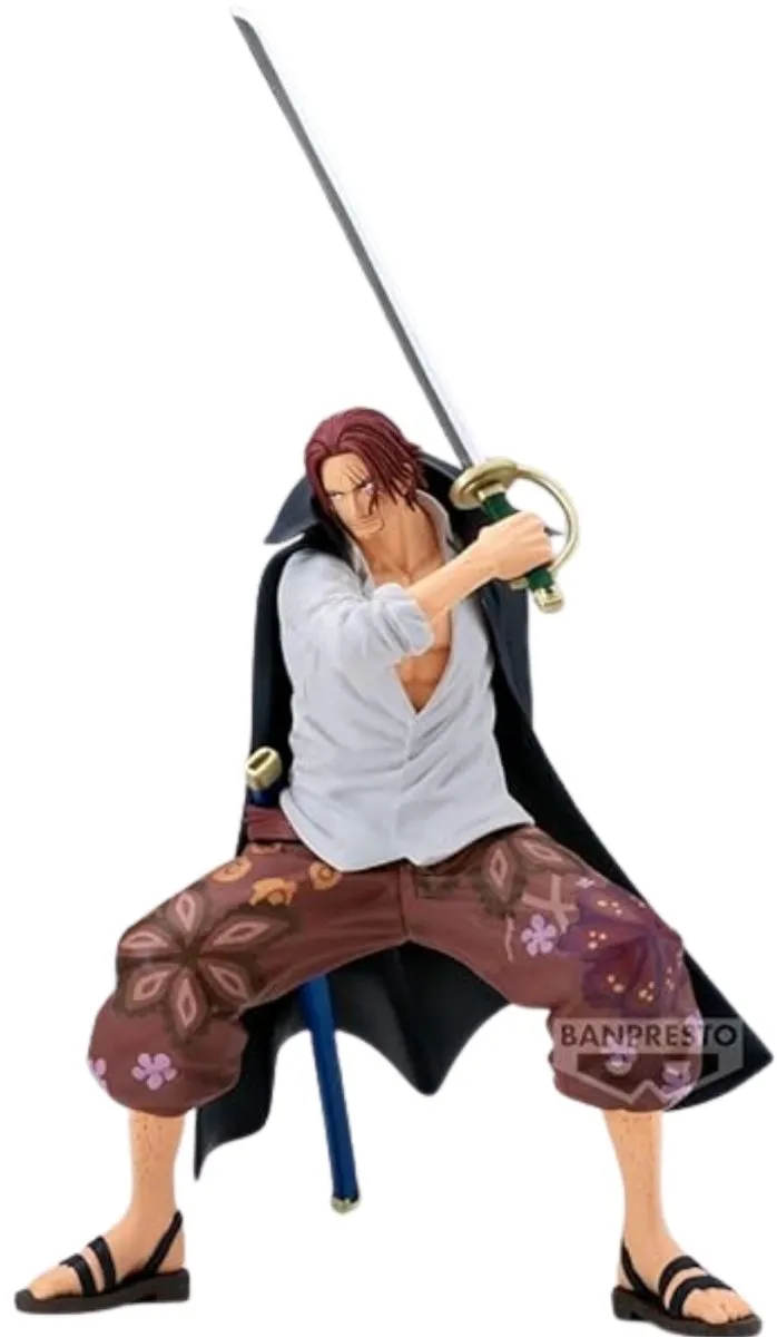 Bandai One Piece Grandista Figuur - Shanks Multicolor