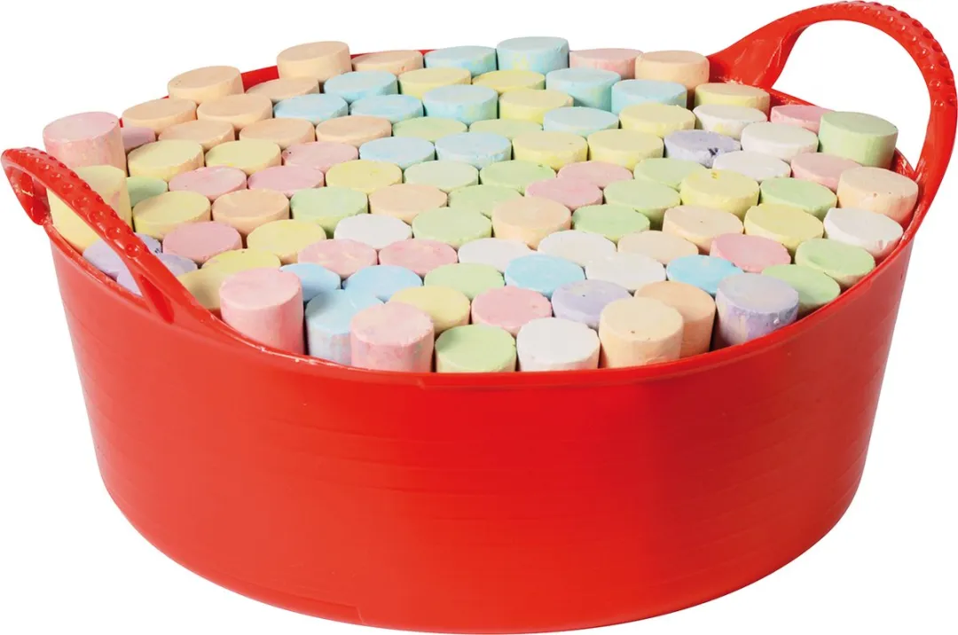 Eduplay Stoepkrijtset 100 Stuks - Multicolor