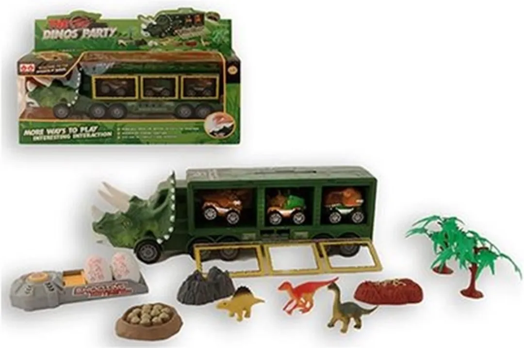Jonotoys Speelset The Dino's Party Junior Groen 15-delig