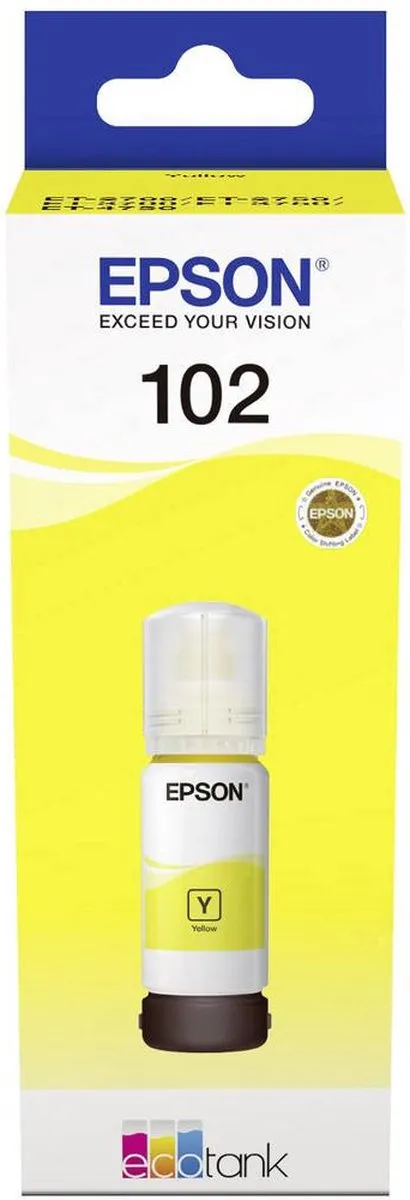 Epson 102 C13T03R440 Inktfles - 70ml - Geel