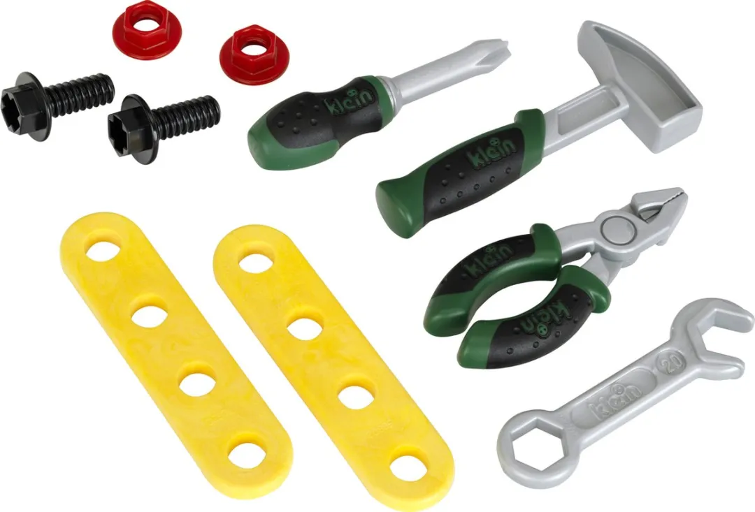 Klein Toys Bosch Mini Speelgoed Gereedschapskoffer Groen - Incl. gereedschap