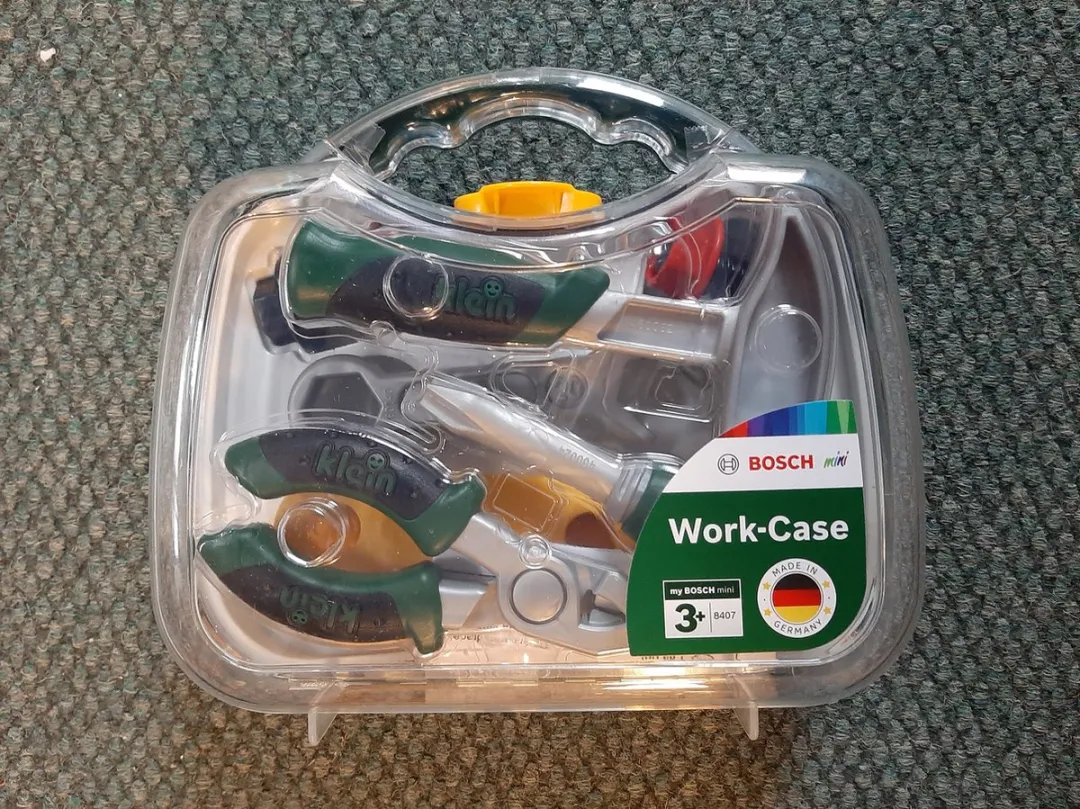 Klein Toys Bosch Mini Speelgoed Gereedschapskoffer Groen - Incl. gereedschap
