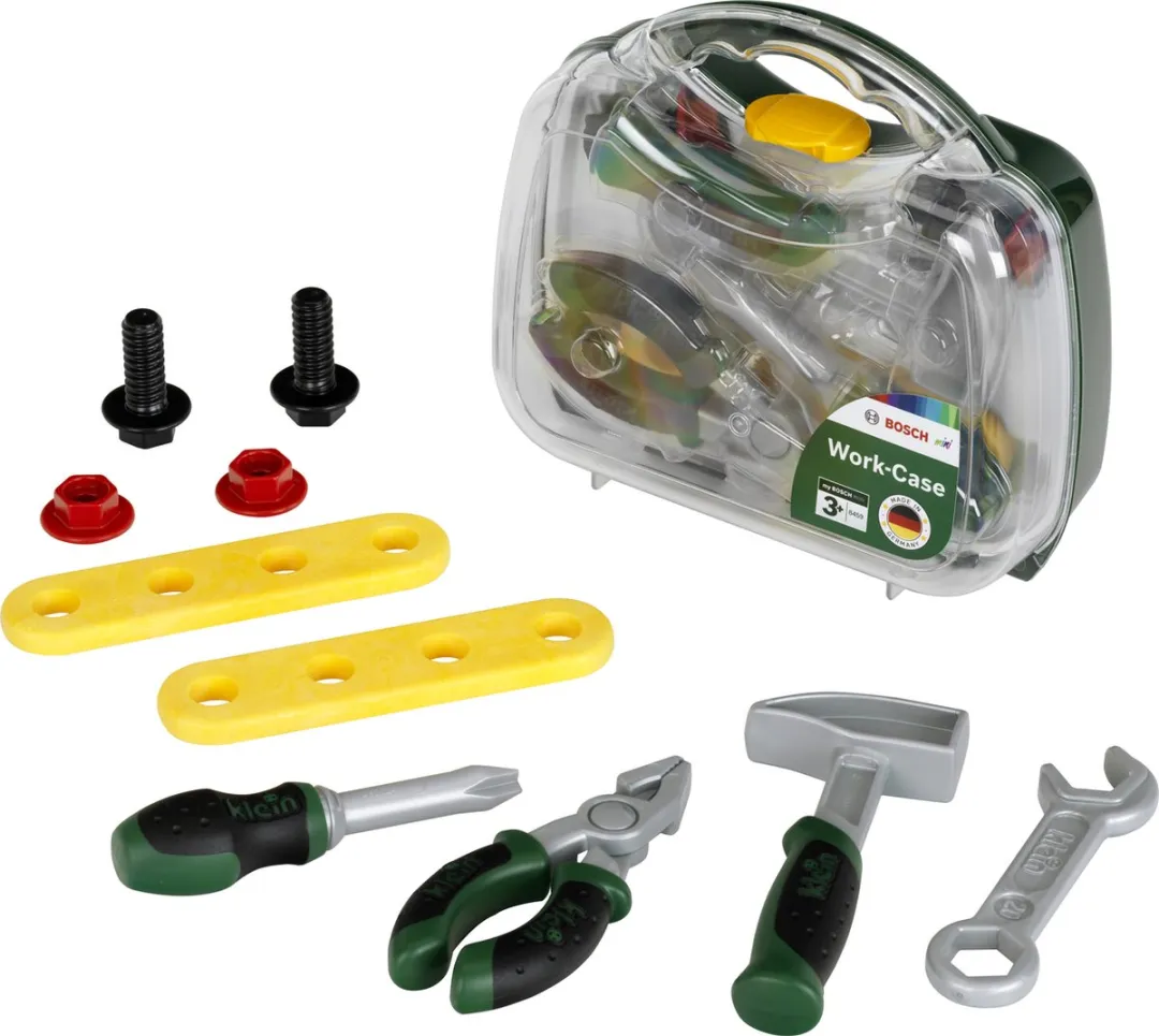 Klein Toys Bosch Mini Speelgoed Gereedschapskoffer Groen