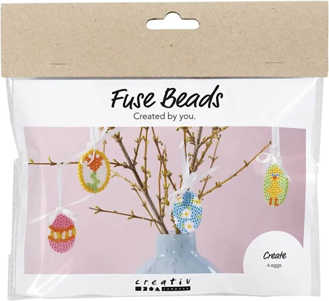 Creativ Company Mini Hobbyset Strijkkralen Hangende Eierdecoraties