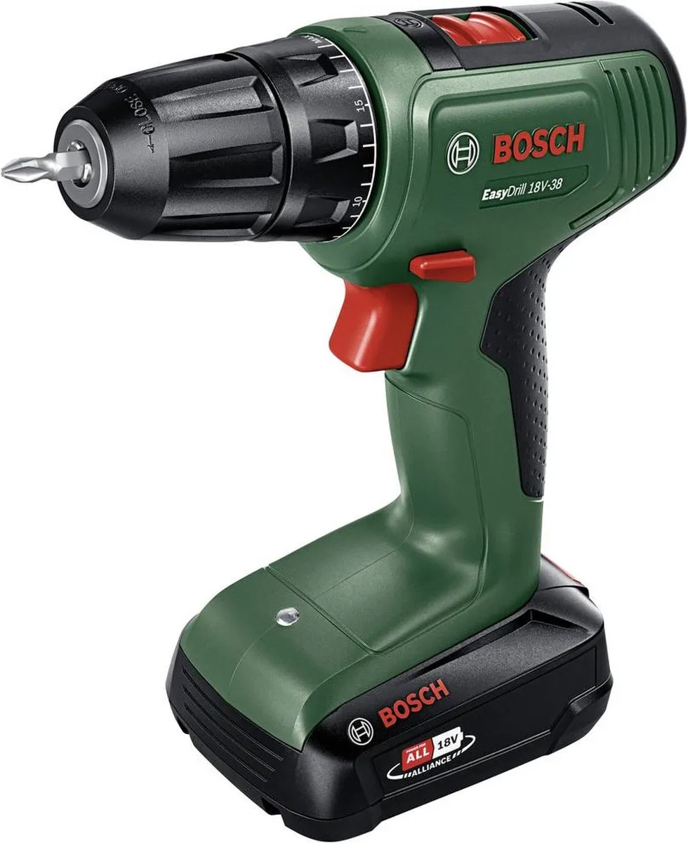 Bosch EasyDrill 18V-38 Accu-schroefboormachine - 1x 2,0 Ah accu