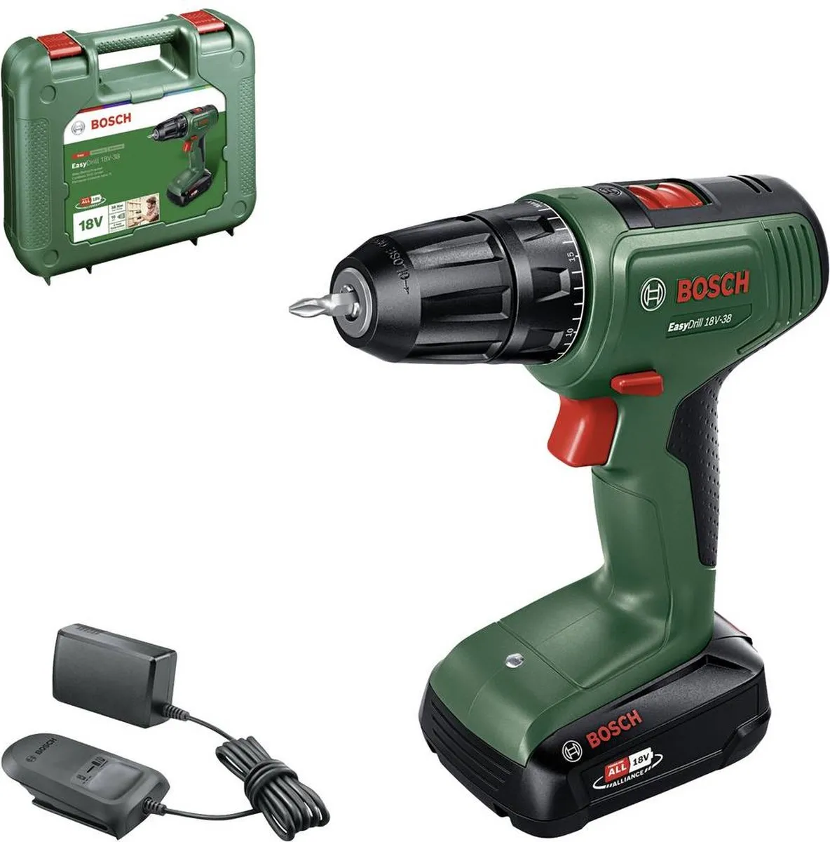 Bosch EasyDrill 18V-38 Accu-schroefboormachine