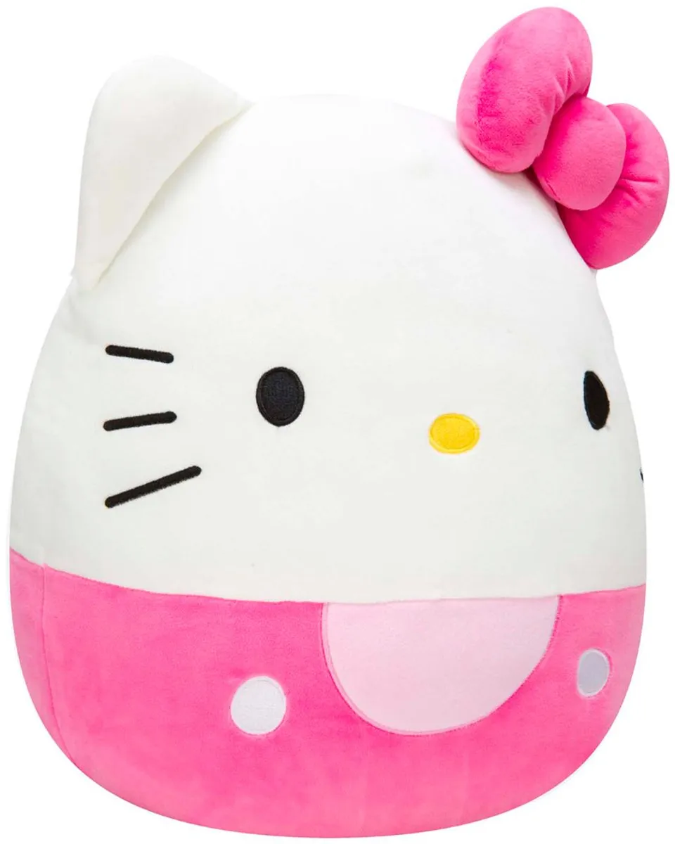 Squishmallows Hello Kitty Plush 30cm - Paars/Rose/Wit