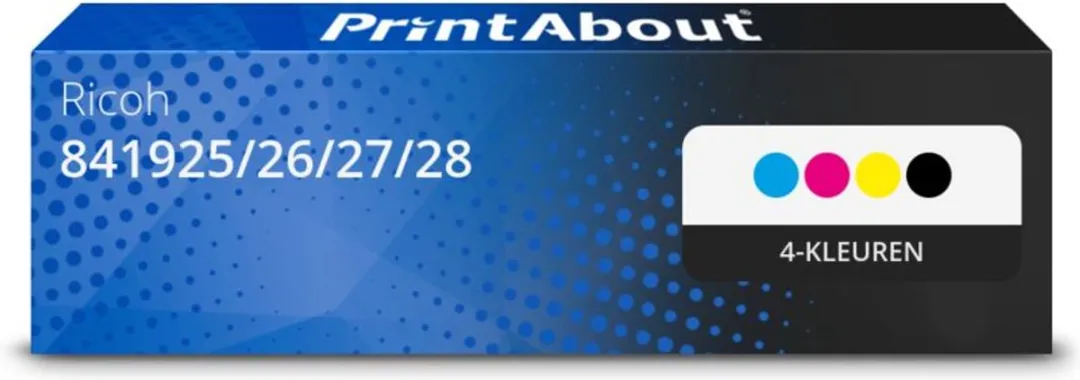 PrintAbout Toner 841925/26/27/28 4-kleuren Multipack