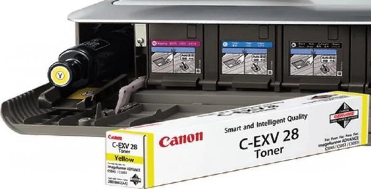 Canon CEX-V28 Tonercartridge Geel 2801B002